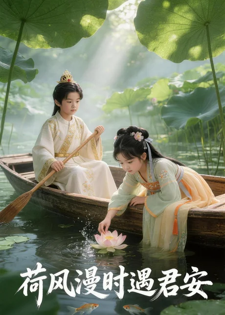 《荷风漫时遇君安(41集)Ai短剧(百度网盘)》短剧封面