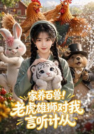 《家养百兽！老虎雄狮对我言听计从》短剧封面