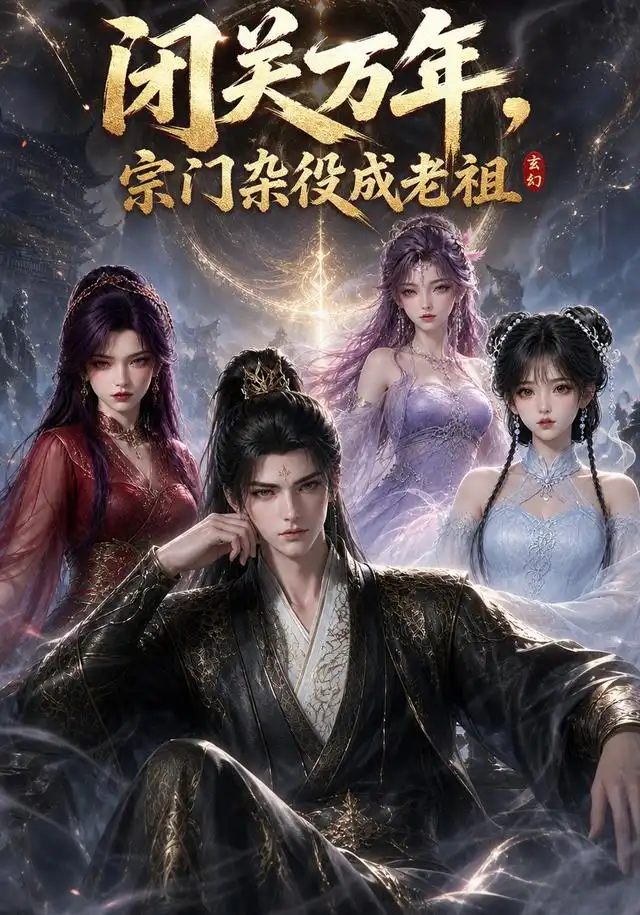 《闭关万年，宗门杂役成老祖（109集）（夸克网盘）》短剧封面
