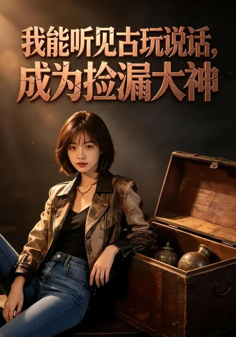 《我能听见古玩说话，成为捡漏大神（78集）AI短剧（夸克网盘）》短剧封面