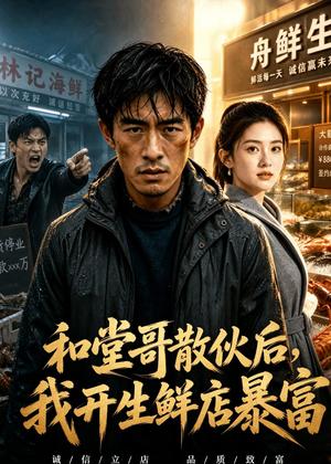 和堂哥散伙后，我开生鲜店暴富（37集）Ai短剧（夸克网盘）封面图 - 短剧短剧
