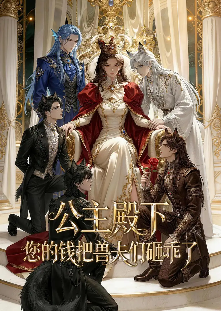 《公主殿下，您的钱把兽夫们砸乖了（30集）（夸克网盘）》短剧封面