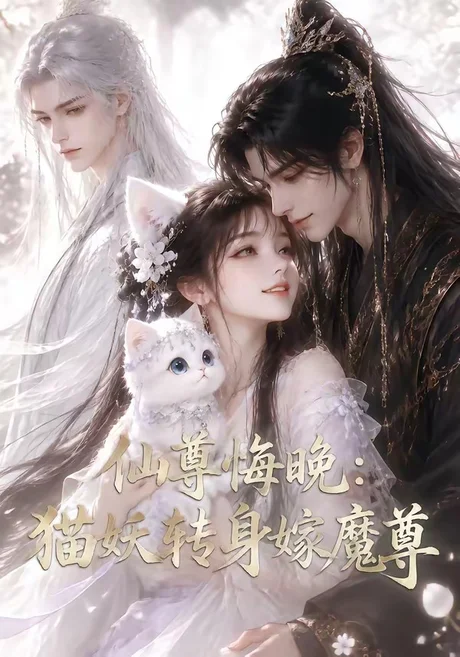 《仙尊悔晚：猫妖转身嫁魔尊（57集）（百度网盘）》短剧封面