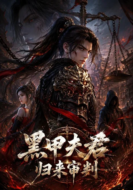 《黑甲夫君归来审判(40集)(百度网盘)》短剧封面