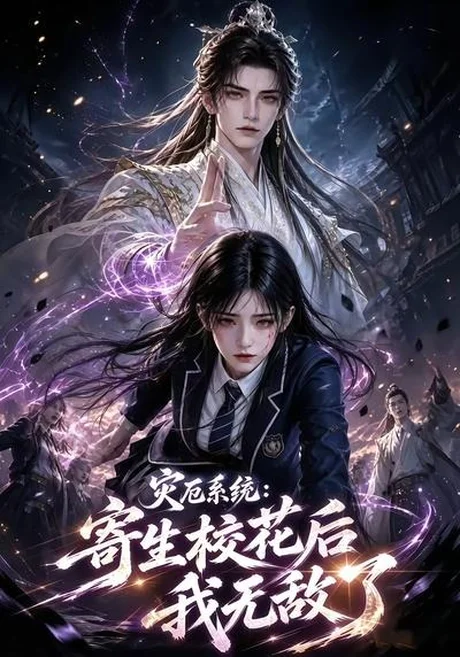 《灾厄系统：寄生校花后我无敌了第一季（82集）（夸克网盘）》短剧封面