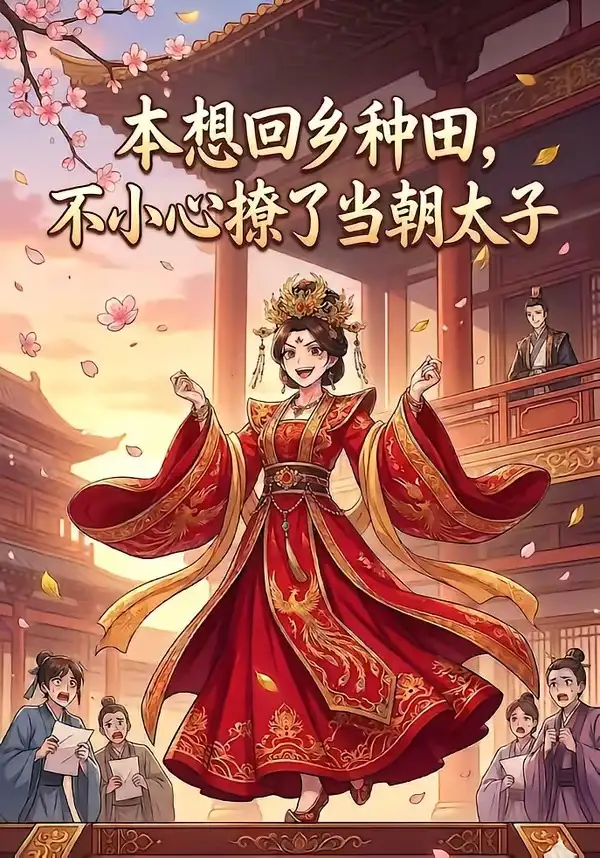 《本想回乡种田，不小心撩了当朝太子（17集）AI短剧 (2026)》短剧封面