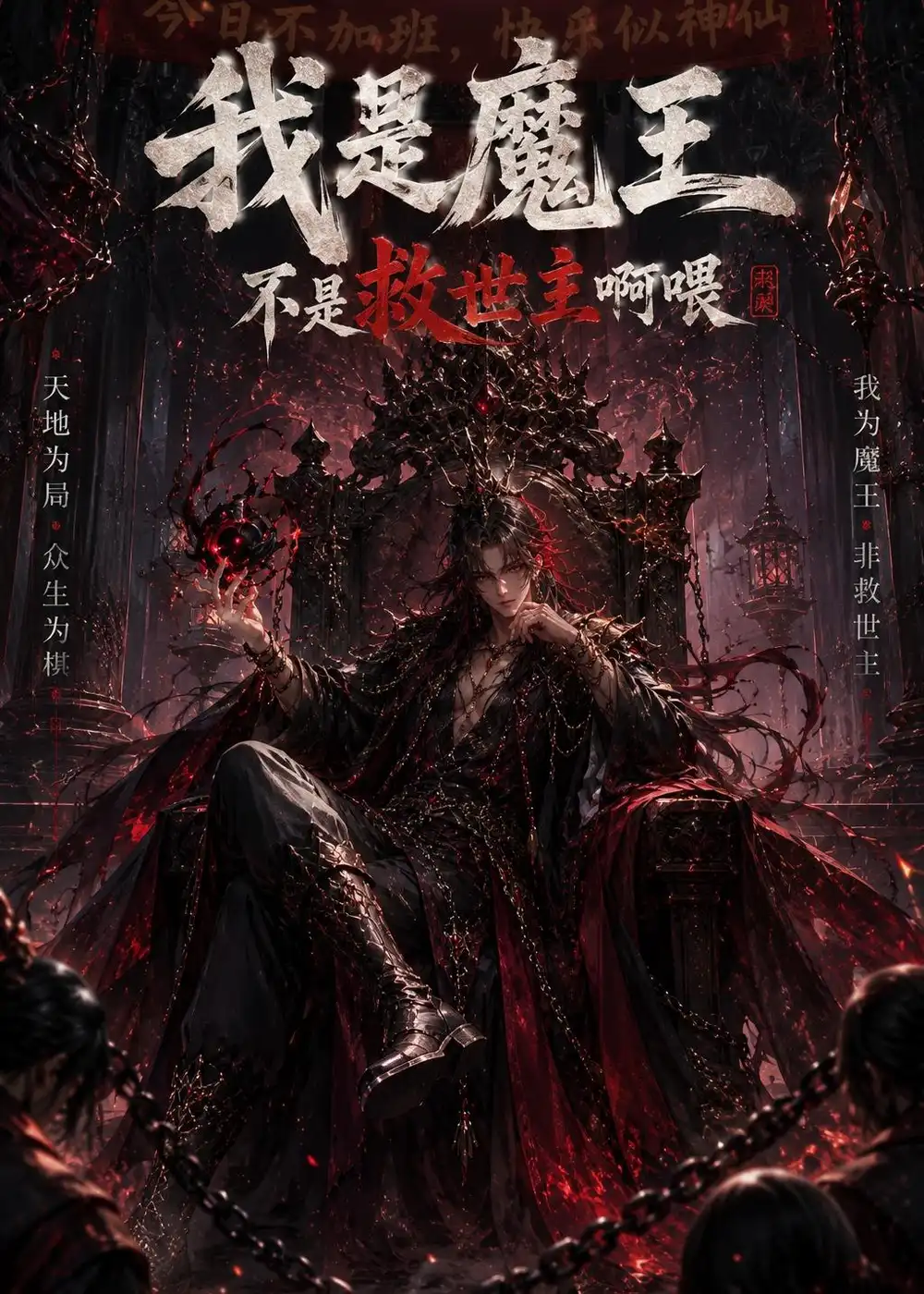 《我是魔王不是救世主啊喂（20集）（夸克网盘）》短剧封面