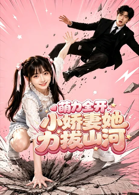 《萌力全开：小娇妻她力拔山河（48集） AI短剧 (2026)》短剧封面