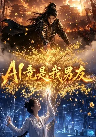 《AI竟是我男友（92集）（夸克网盘）》短剧封面
