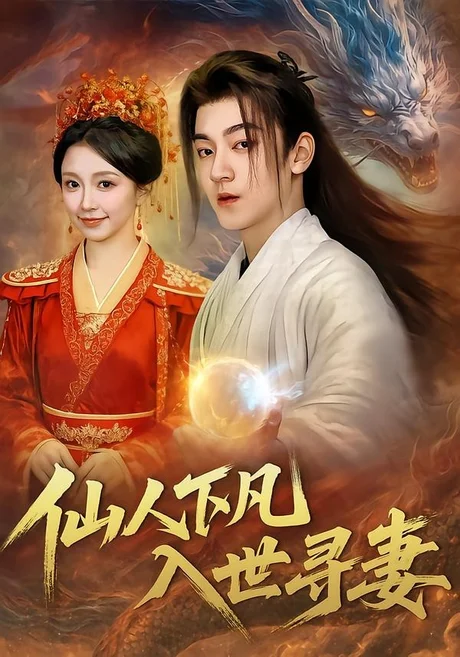 《仙人下凡，入世寻妻（61集）贺龙天＆唐之斐＆张志坤（百度网盘）》短剧封面
