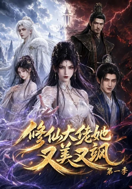 《修仙大佬她又美又飒第一季（65集）（夸克网盘）》短剧封面