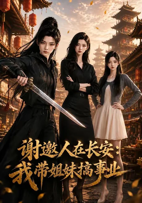 《谢邀人在长安：我带姐妹搞事业（89集）（夸克网盘）》短剧封面