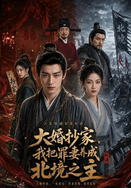 《大婚抄家，我把罪妻养成北境之主（115集）（百度网盘）》短剧封面