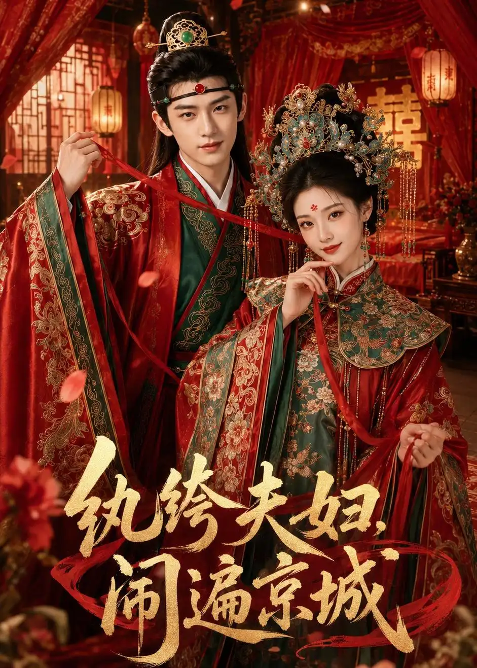 《纨绔夫妇闹遍京城（95集）（夸克网盘）》短剧封面