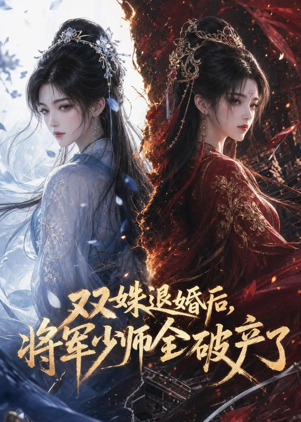 《双姝退婚后，将军少师全破产了（30集）（夸克网盘）》短剧封面