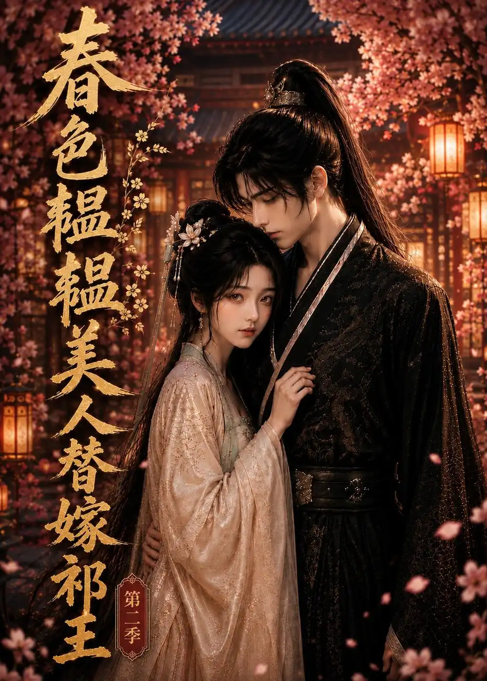《春色韫韫，美人替嫁祁王第二季（73集）（夸克网盘）》短剧封面