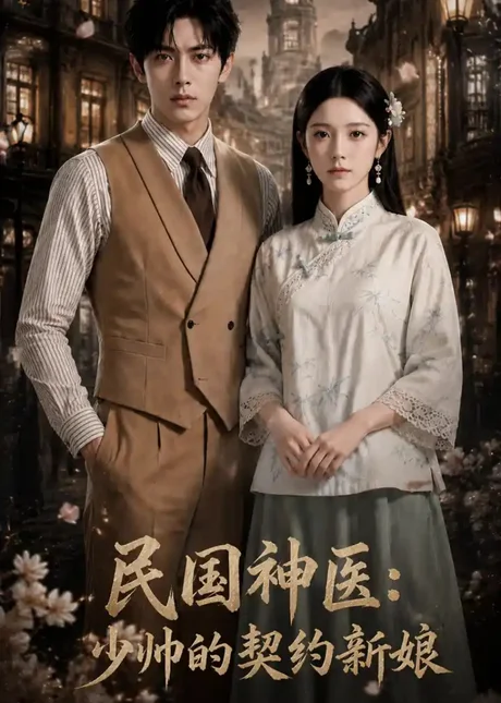 《民国神医:少帅的契约新娘(45集)AI短剧 (2026)》短剧封面