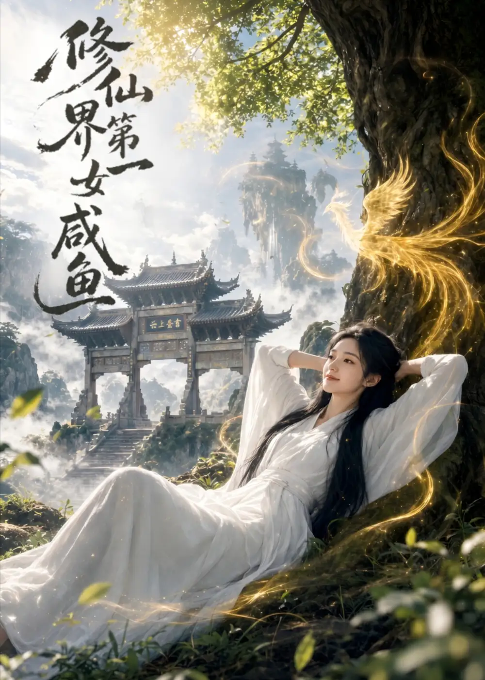 《修仙界第一女咸鱼（51集）AI短剧 (2026)》短剧封面