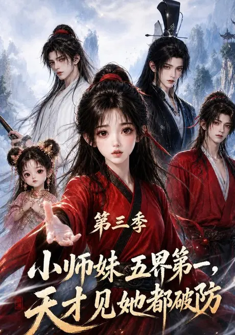《小师妹五界第一，天才见她都破防！第三季（100集）（夸克网盘）》短剧封面