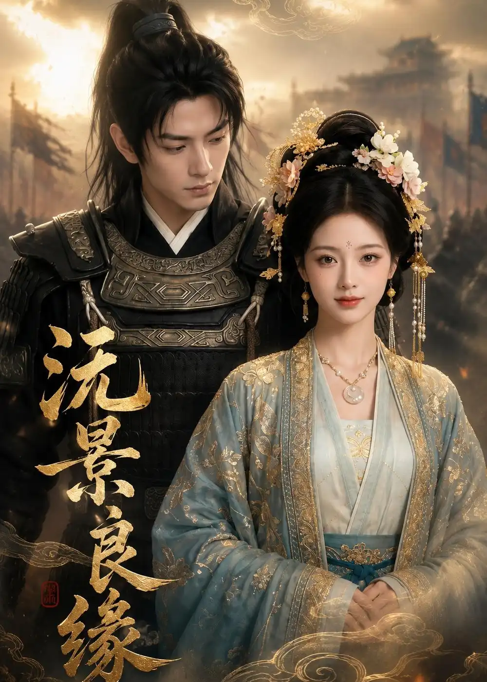 《沅景良缘（51集）（夸克网盘）》短剧封面