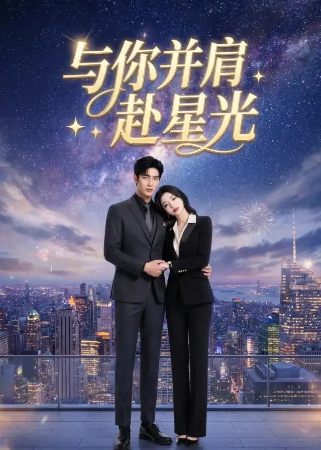 《与你并肩赴星光（42集）AI短剧 (2026)》短剧封面