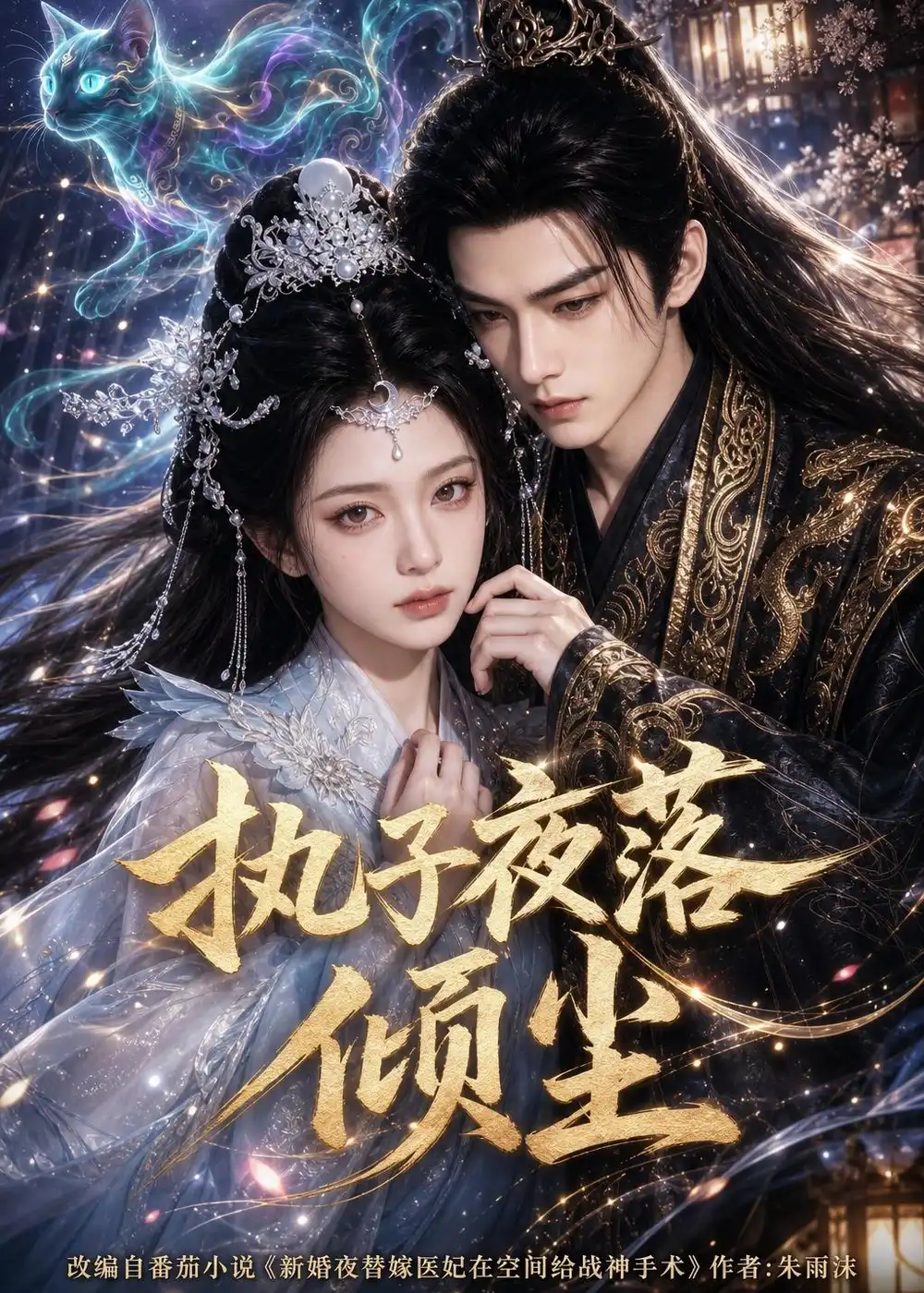 《执子夜落倾尘(110集)(夸克网盘)》短剧封面