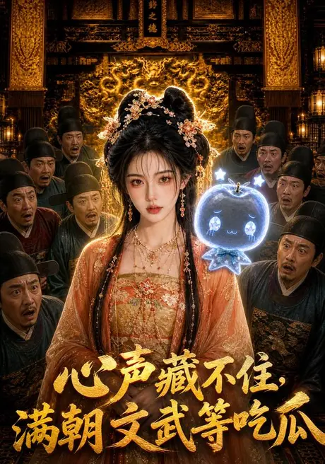 《心声藏不住，满朝文武等吃瓜（80集）AI短剧（夸克网盘）》短剧封面