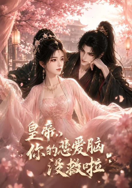《皇帝，你的恋爱脑没救啦（50集）（夸克网盘）》短剧封面