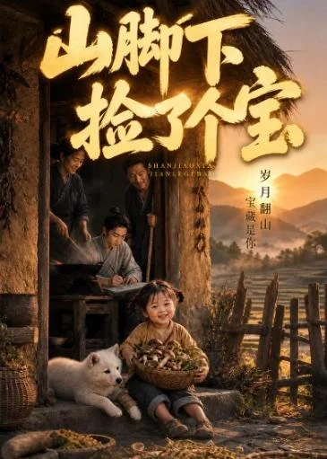 《山脚下捡了个宝（93集）（夸克网盘）》短剧封面