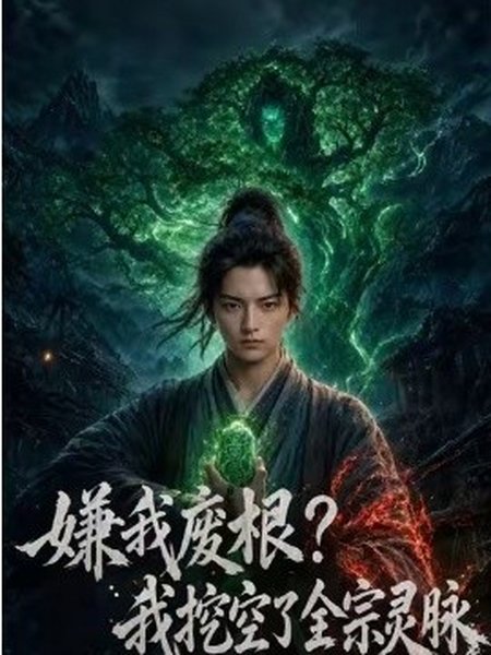 《嫌我废根？我挖空了全宗灵脉（80集）Ai短剧（百度网盘）》短剧封面