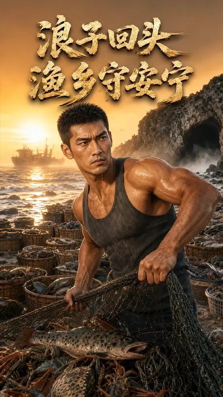 《浪子回头，渔乡守安宁（71集）（夸克网盘）》短剧封面