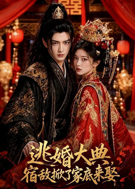 《逃婚大典，宿敌掀了家底来娶（58集）（百度网盘）》短剧封面