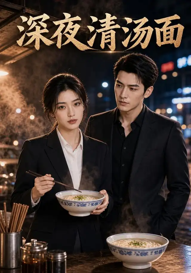 《深夜清汤面（41集） AI短剧（夸克网盘）》短剧封面