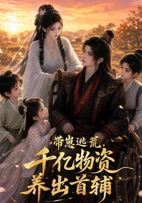《带崽逃荒，千亿物资养出首辅（58集）（夸克网盘）》短剧封面