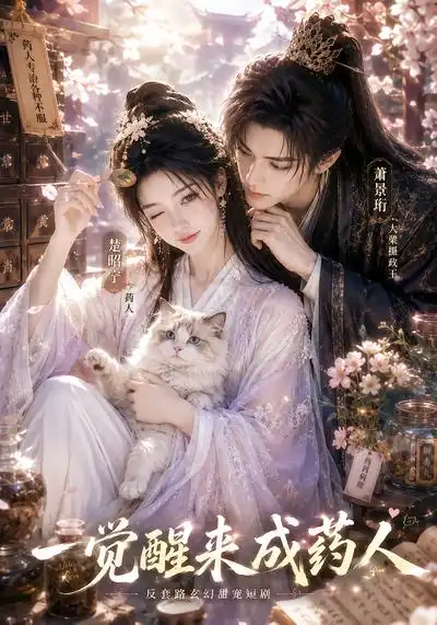 《一觉醒来成药人（21集）AI短剧 (2026)》短剧封面