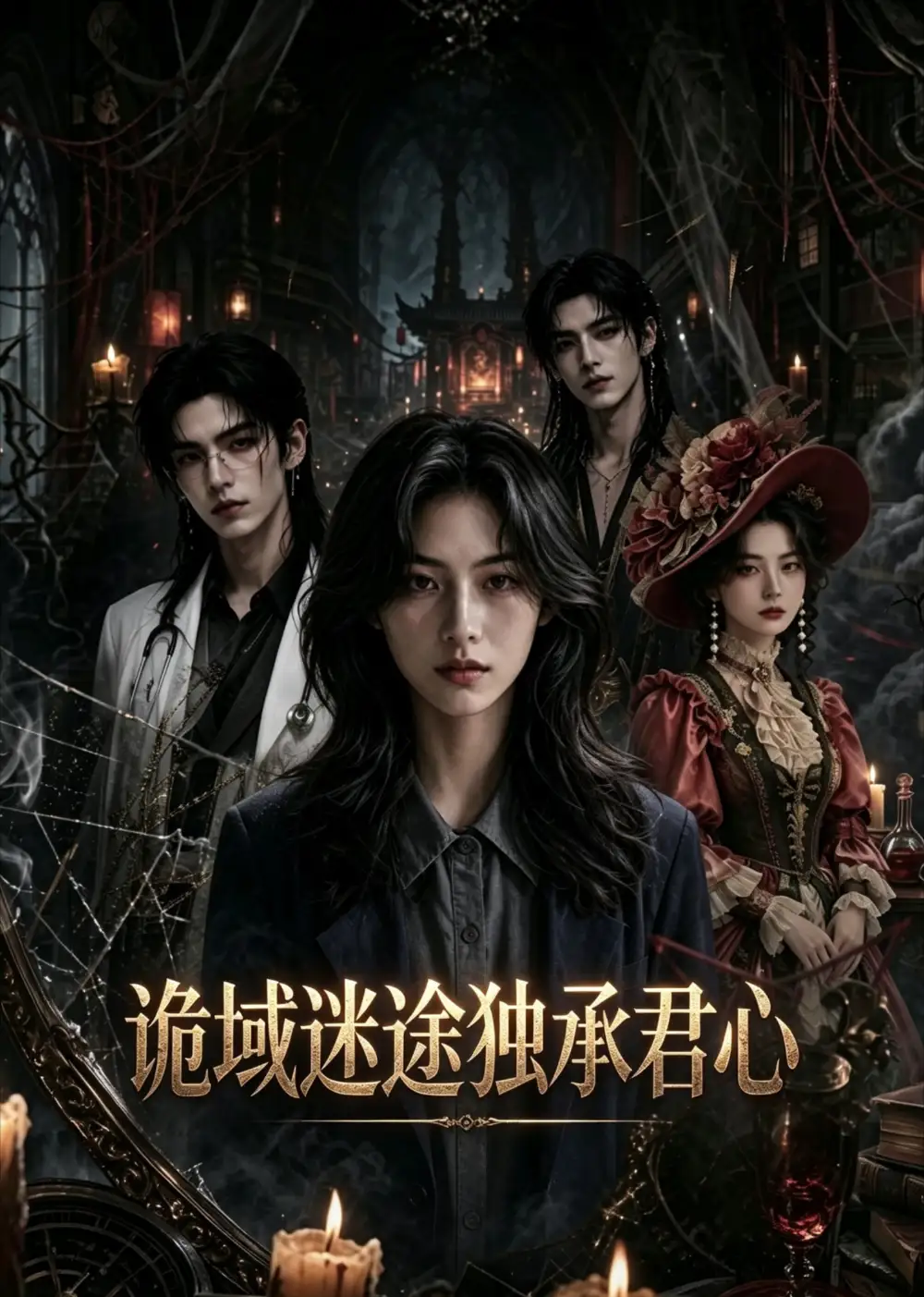 《诡域迷途独承君心(20集)AI短剧 (2026)》短剧封面