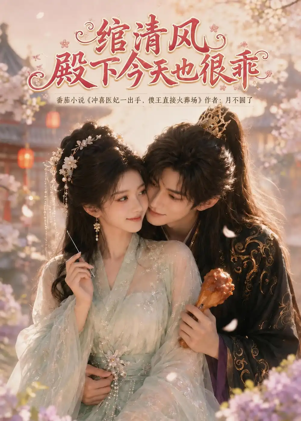 《绾清风，殿下今天也很乖（110集）（夸克网盘）》短剧封面