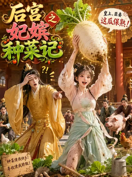 《后宫之妃嫔种菜记（57集）（夸克网盘）》短剧封面