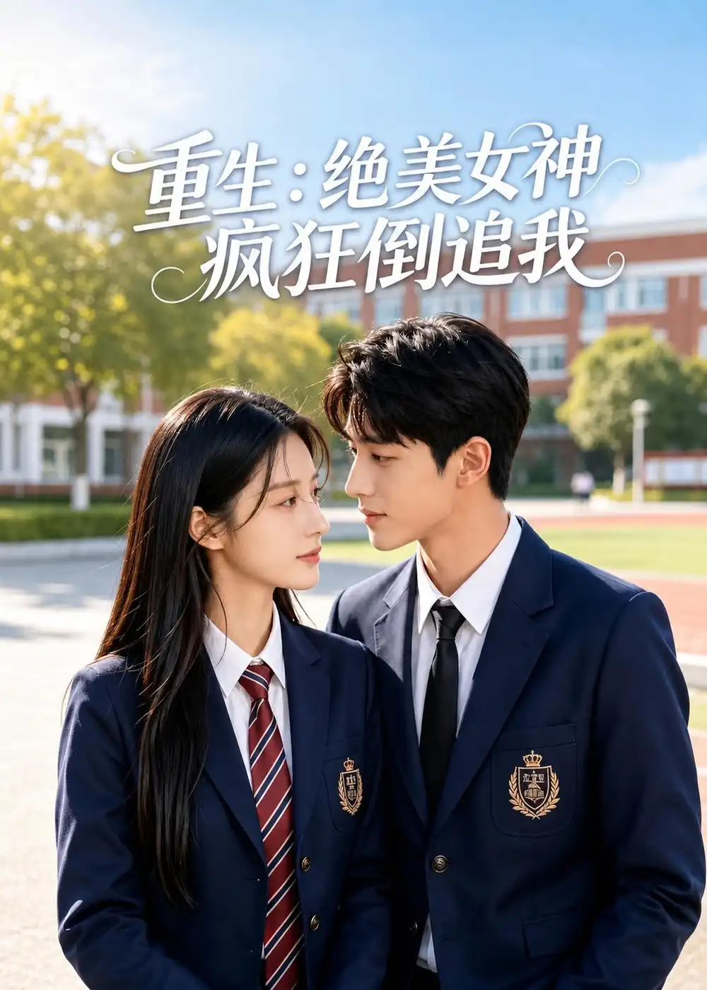 《重生：绝美女神疯狂倒追我（60集）（夸克网盘）》短剧封面