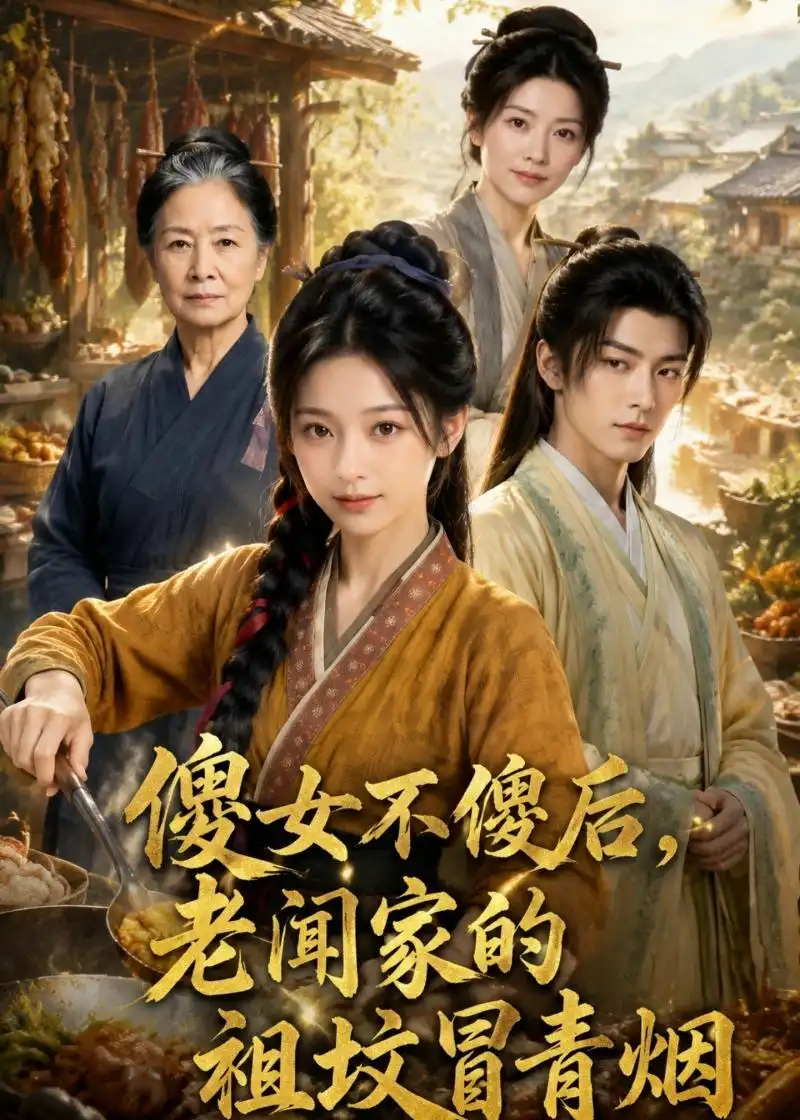 《傻女不傻后，老闻家的祖坟冒青烟（80集）（夸克网盘）》短剧封面