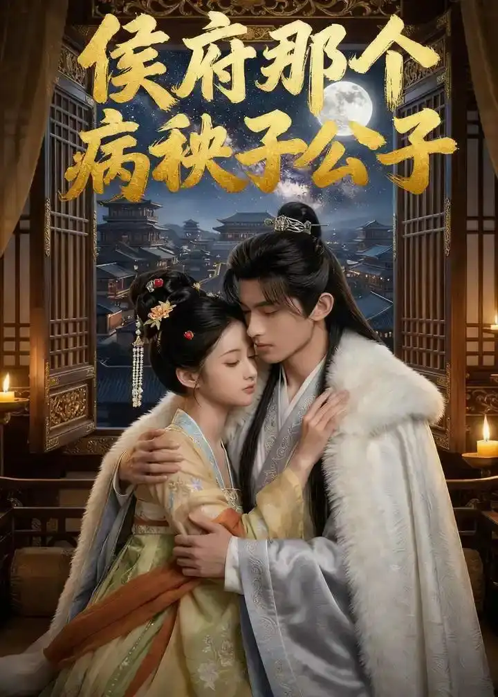 《侯府那个病秧子公子（45集）AI短剧（夸克网盘）》短剧封面