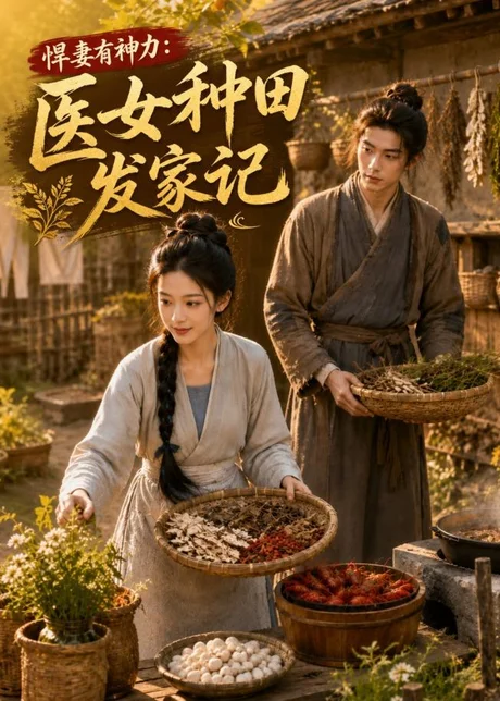 《悍妻有神力：医女种田发家记（80集）（百度网盘）》短剧封面