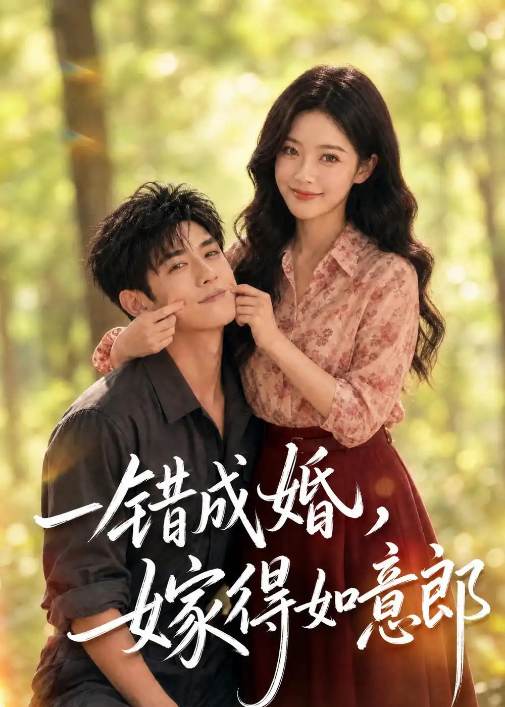 《一错成婚，嫁得如意郎（63集）AI短剧（夸克网盘）》短剧封面