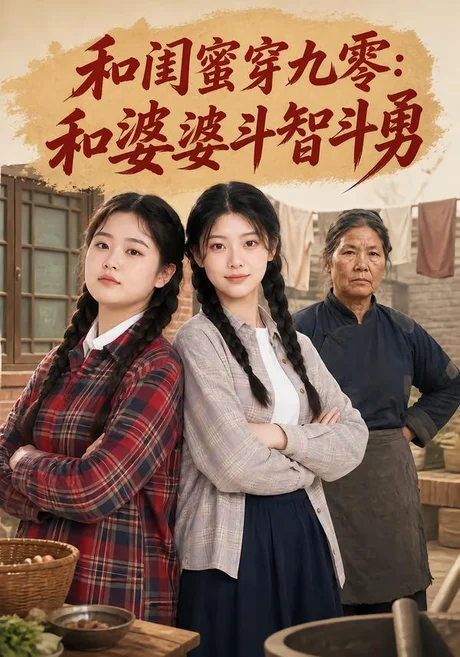 《和闺蜜穿九零：和婆婆斗智斗勇（60集）金倩＆王皓阳（夸克网盘）》短剧封面