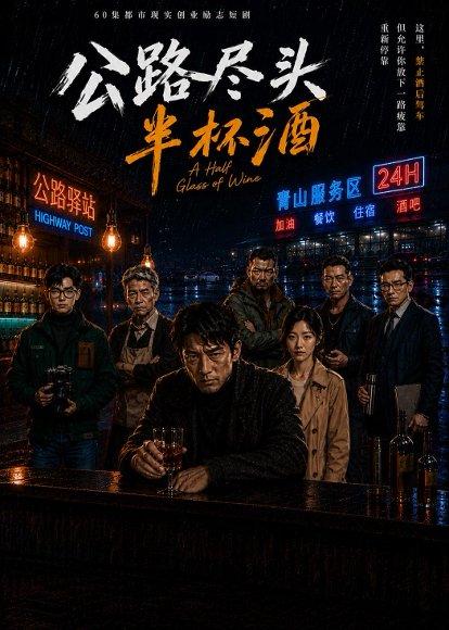 公路尽头半杯酒（61集）AI短剧（百度网盘）封面