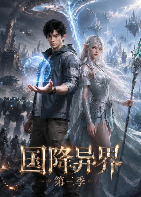 《国降异界第三季（180集）（夸克网盘）》短剧封面