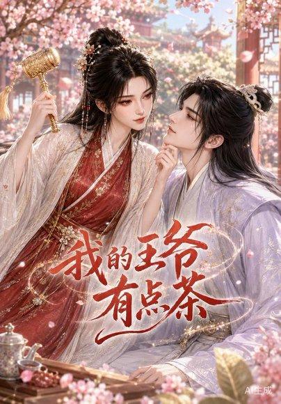 《我的王爷有点茶（45集）（百度网盘）》短剧封面