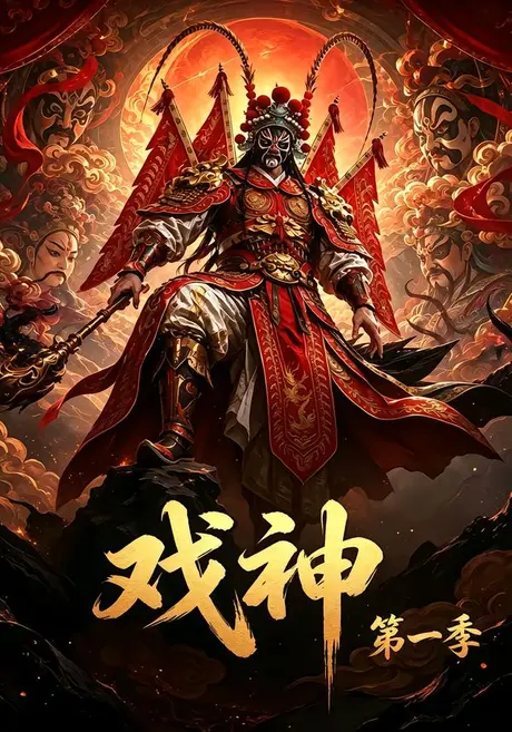 《戏神第一季（72集）（夸克网盘）》短剧封面