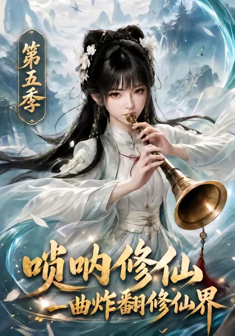 《唢呐修仙，一曲炸翻修仙界第五季（128集）（夸克网盘）》短剧封面