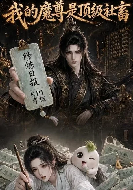 《我的魔尊是顶级社畜（52集）（百度网盘）》短剧封面